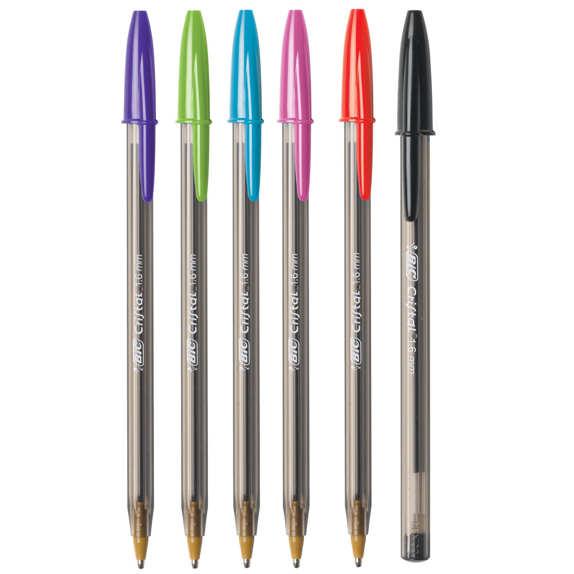 BIC® Cristal Xtra Bold Fashion Ballpoint Pen, 2 Packs of 24